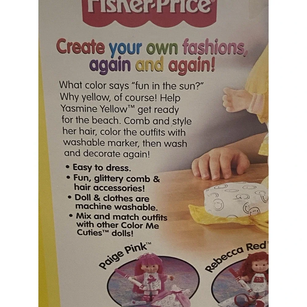 Fisher-Price vintage color